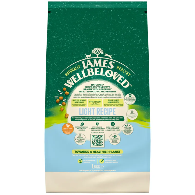 James Wellbeloved Cat Food Light-1